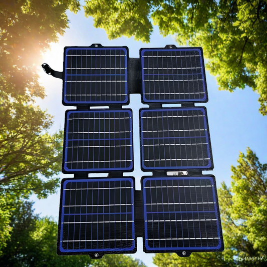 Trailblazer Solar Panel: 150W Foldable Solar Panel ETFE 5V/12V/18V