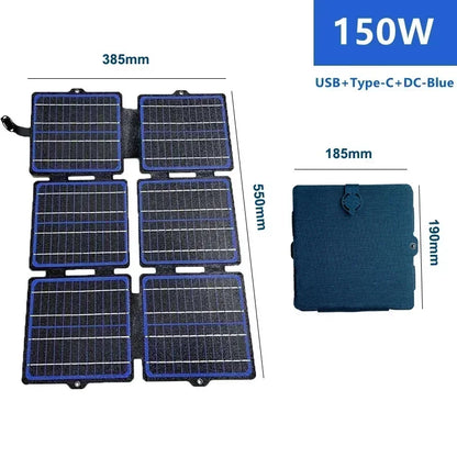 Trailblazer Solar Panel: 150W Foldable Solar Panel ETFE 5V/12V/18V